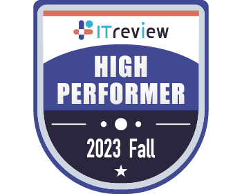 ITreview Grid Award 2023 Fall High Performer
